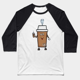 Coffee holds coffee Baseball T-Shirt